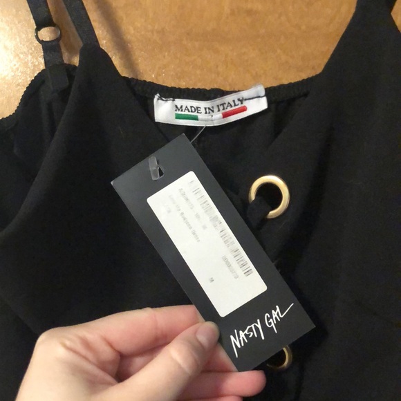 Lace Up Bodycon Dress - Picture 3 of 5